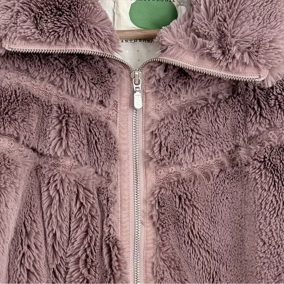 Anthropologie Plush Faux Fur Jacket Size M - Picture 4 of 6